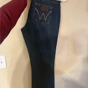 Wrangler Women's Dark Indigo Boot Cut Jeans